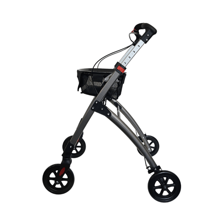Robin indendørs rollator - Antracitgrå