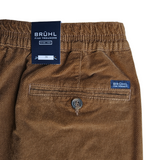 Mjuka byxor med resår - Brun