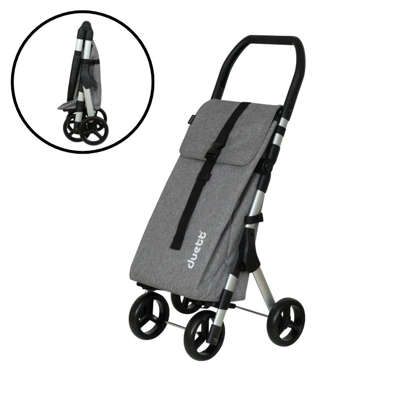 Muuvi Up Texture dramatenväska - Grå