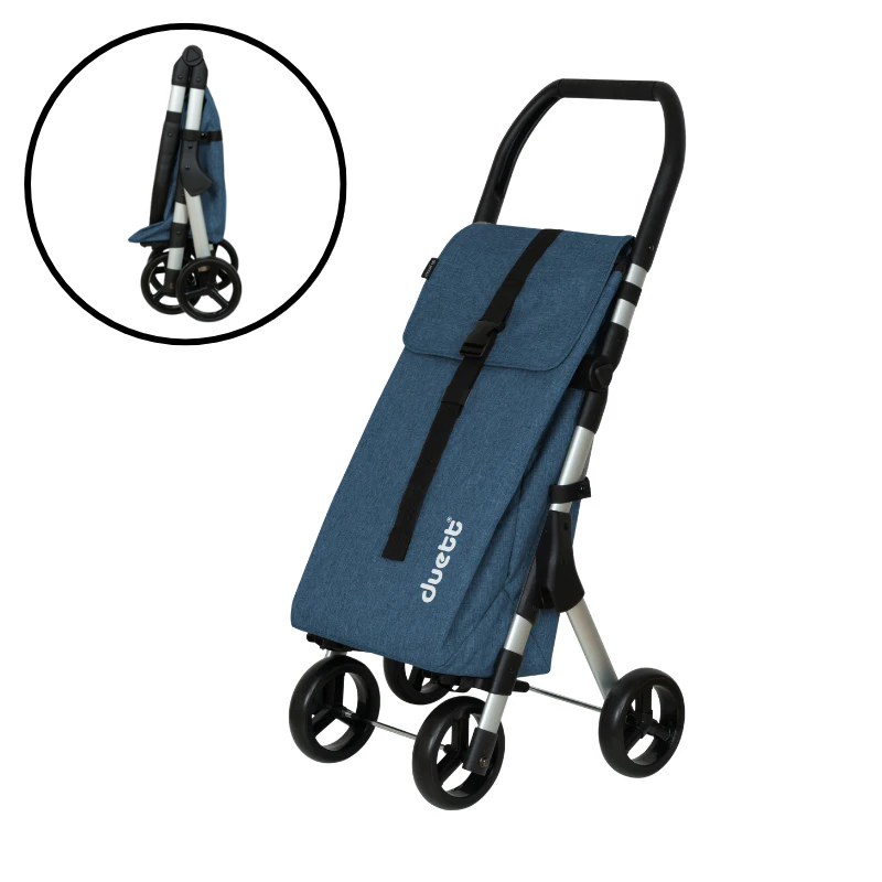 Muuvi Up Texture dramatenväska - Blå