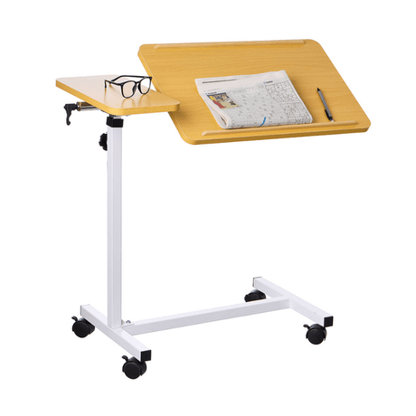 Sengebord med to bordplader