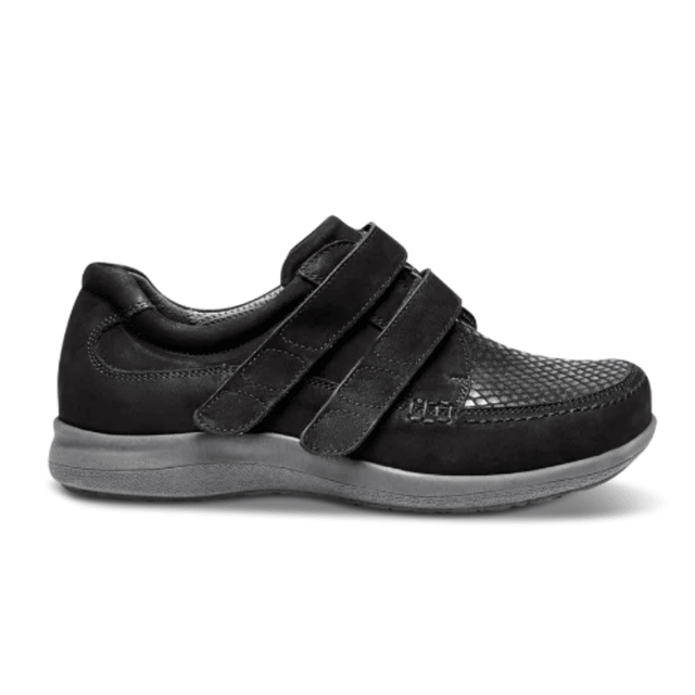 New Feet rummelig damesko - Sort