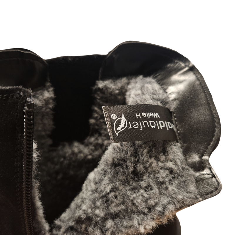 Waldläufer fodrad damkänga - Svart