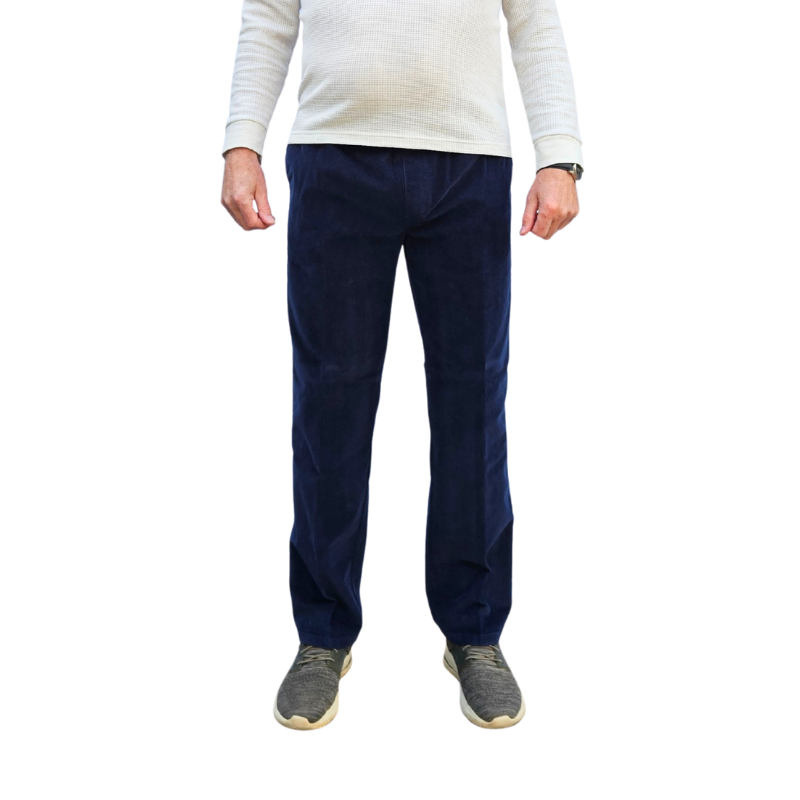 Mjuka byxor med resår - Navy