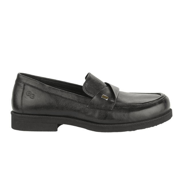 Green Comfort bred dameloafer - Sort
