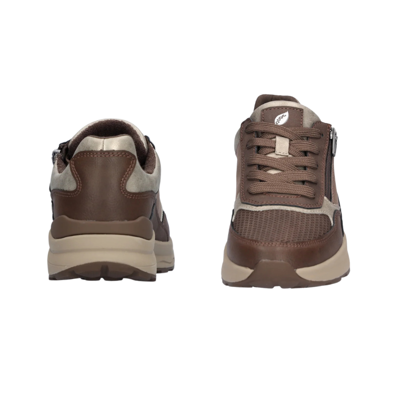 Waldläufer outdoor damsneaker - Brun