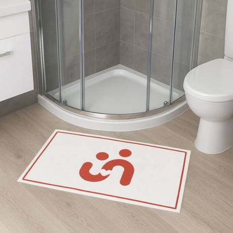 Engångs-badrumsmatta - 65x36 cm