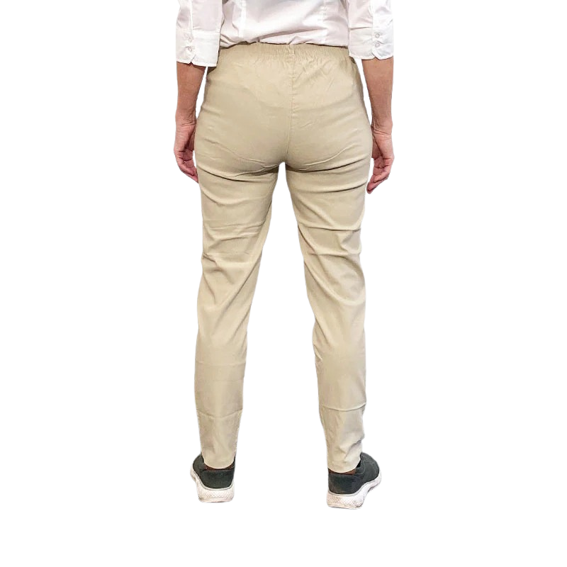 Dambyxor med resår i midjan - Beige