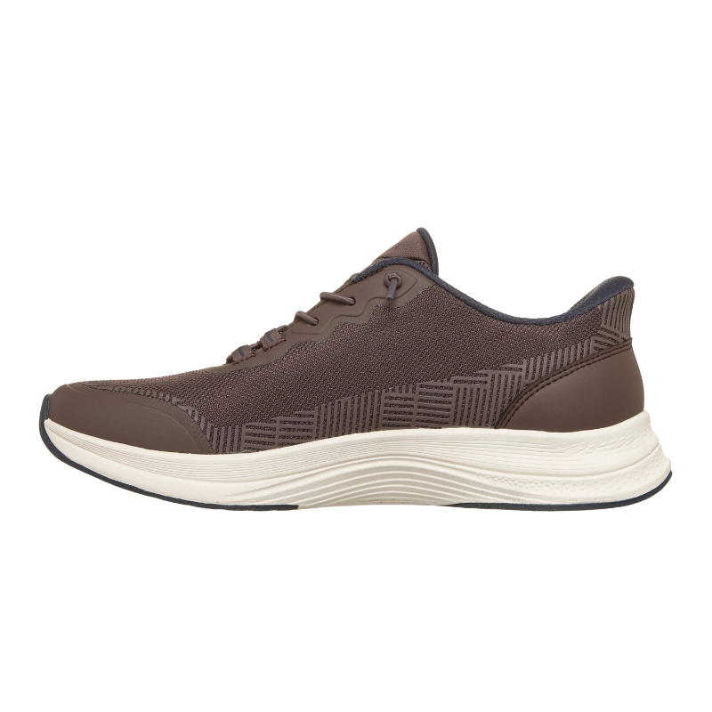 Skechers slip-in damsneaker - Brun
