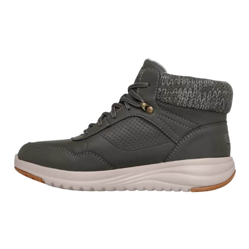 Skechers vattentät damkänga - Oliv
