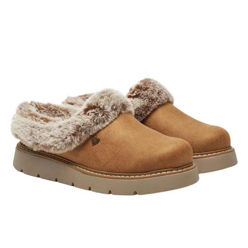 Skechers damtoffel - Brun