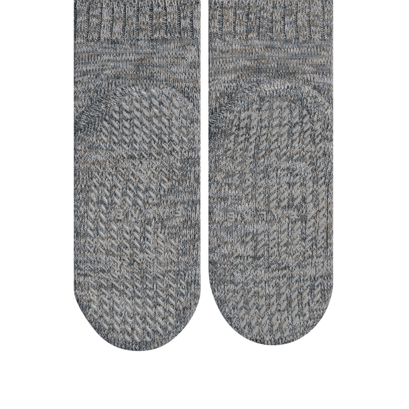 Skridsikre hyggestrømper - Lysegrå
