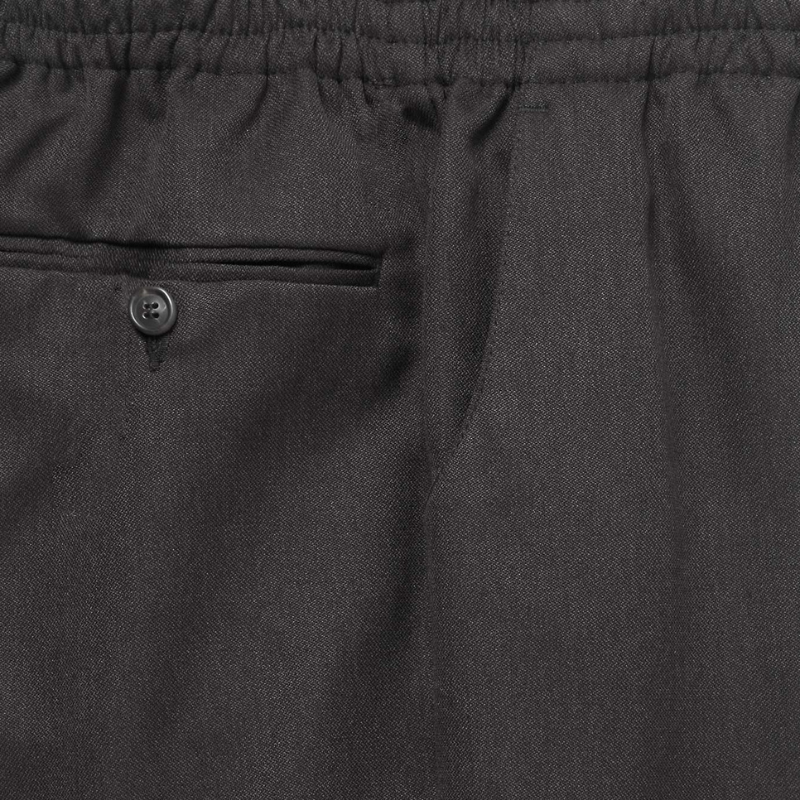 Slip-on byxor med resår - Mörkblå