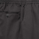 Slip-on byxor med resår - Mörkblå