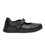 New Feet ballerina med velcro - Sort