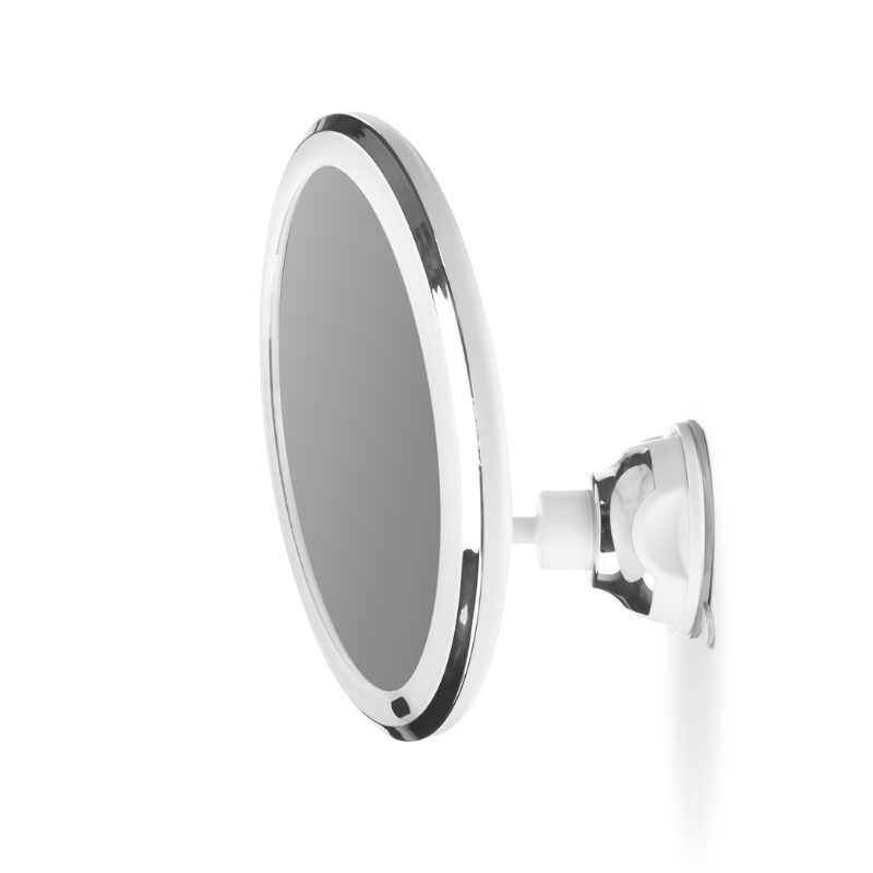 Makeup-spegel med ljus Ø20 cm - 5x förstoring