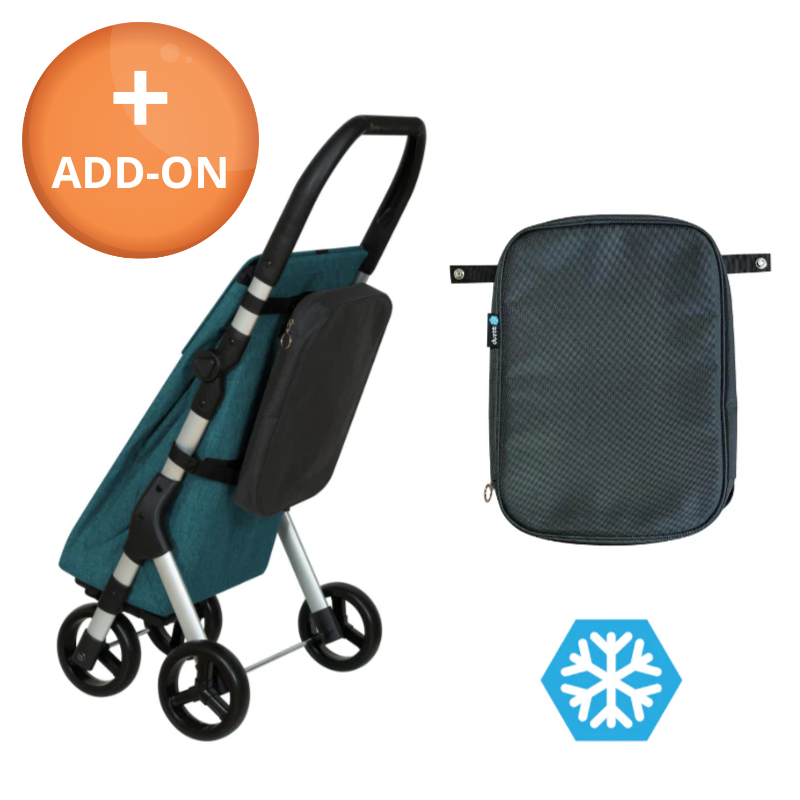 Muuvi Up Texture dramatenväska - Turkos