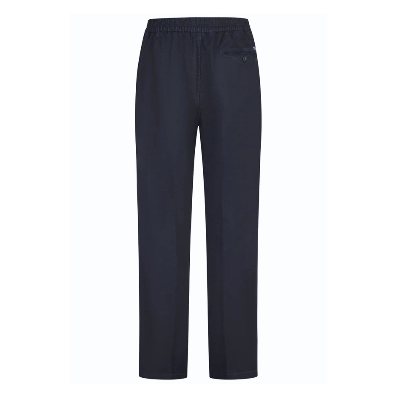 Rehabiliteringsbukser med elastik - Mørkeblå