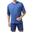 Nattøj med korte ærmer - Blå