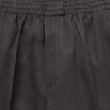 Slip-on byxor med resår - Mörkblå