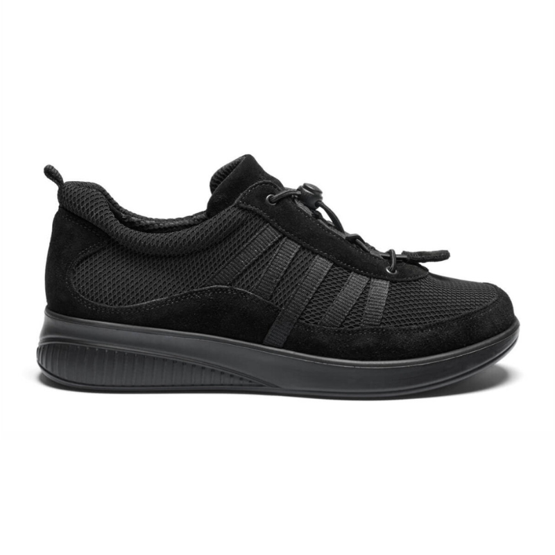 New Feet vattenavvisande damsneaker - Svart