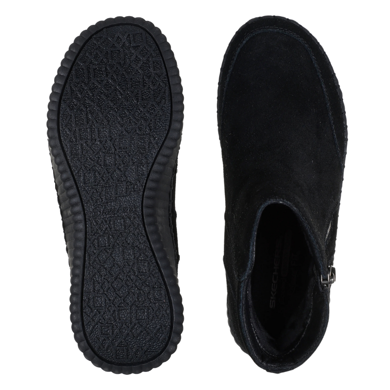 Skechers varmfodrad damkänga - Svart