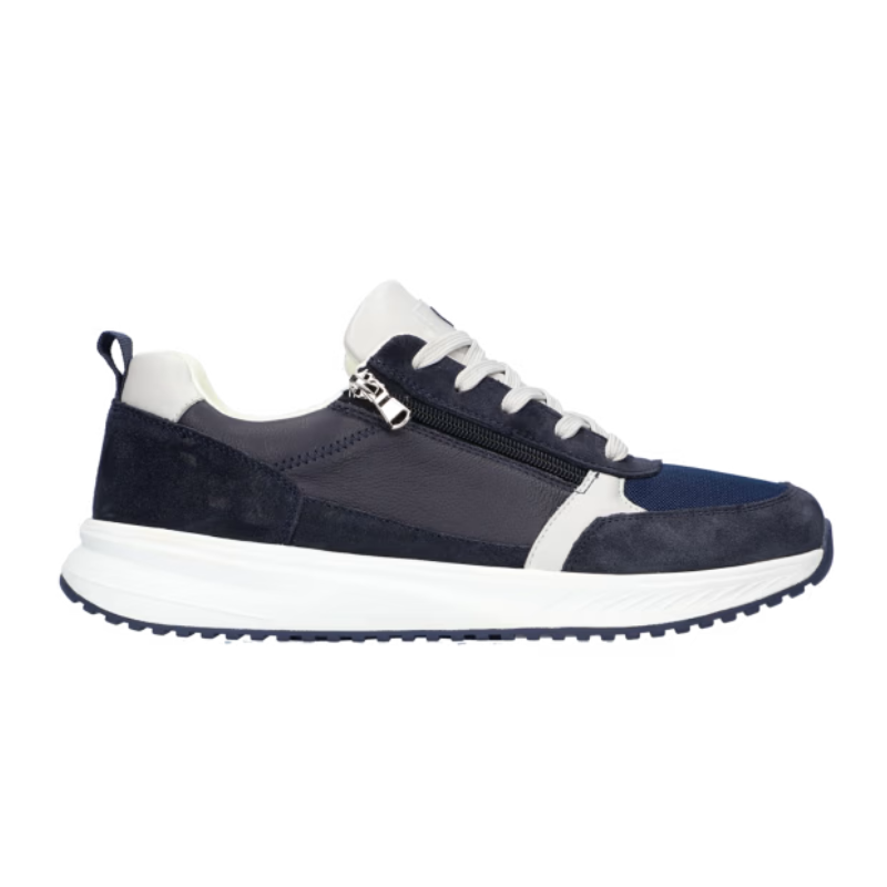 Waldläufer bred herrsneaker - Blå