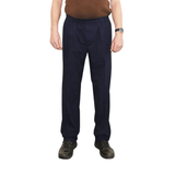 Bukser med elastisk talje - Mørkeblå