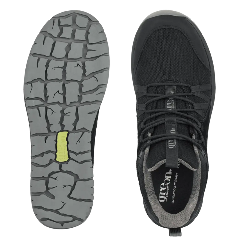 Green Comfort outdoor herrsko - Svart
