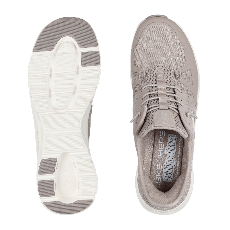 Skechers slip-in damsneaker, Sand