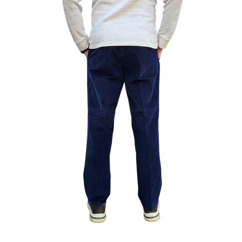 Mjuka byxor med resår - Navy