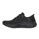 Skechers bred slip-in damesneaker - Sort