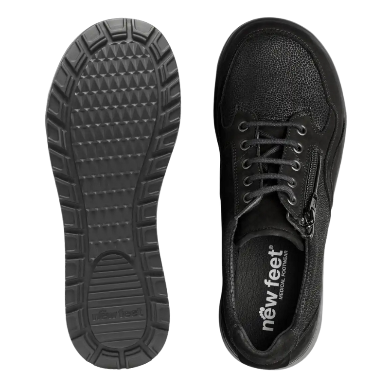 New Feet damsko med stretch - Svart
