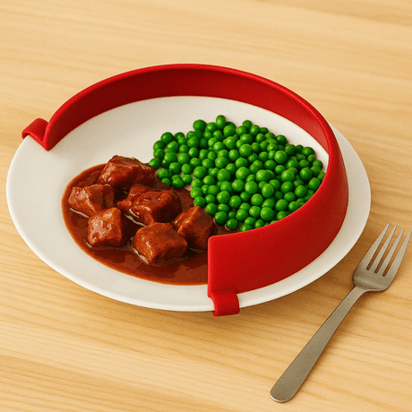 Tallerkenkant - Rød - Seniorshop