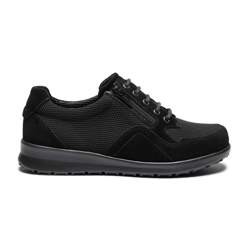 New Feet bred damsko - Svart