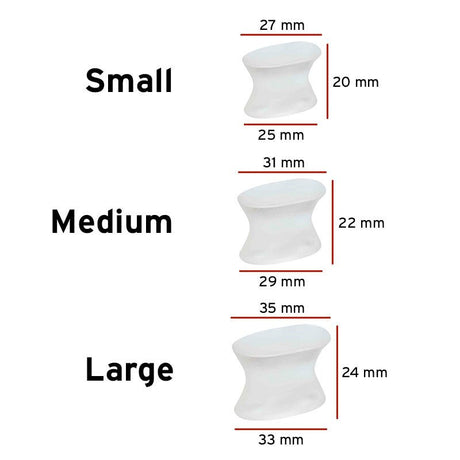 Tåspreder i silikone - Seniorshop
