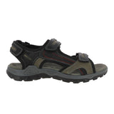 Rohde fleksibel herresandal - Sort - Seniorshop