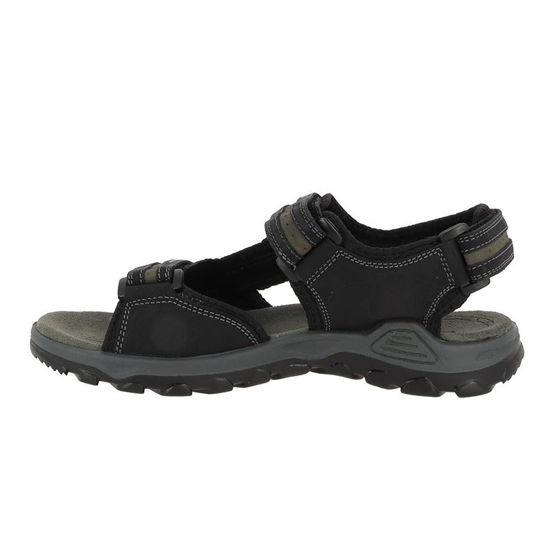  Rohde flexibel herrsandal - Svart