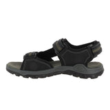 Rohde fleksibel herresandal - Sort - Seniorshop