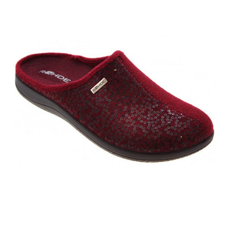 Dameslipper - Rød - Seniorshop