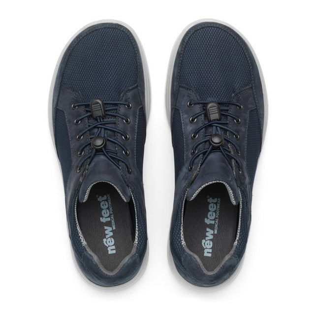 New Feet sportig herrsko, Blå