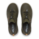 Damesko i ruskind, Mørk grøn, New Feet