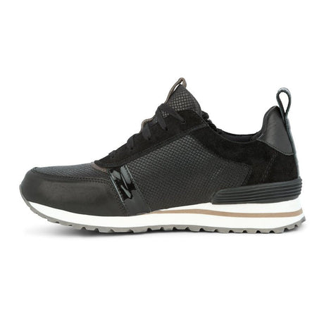 Green Comfort retro sneaker, Svart