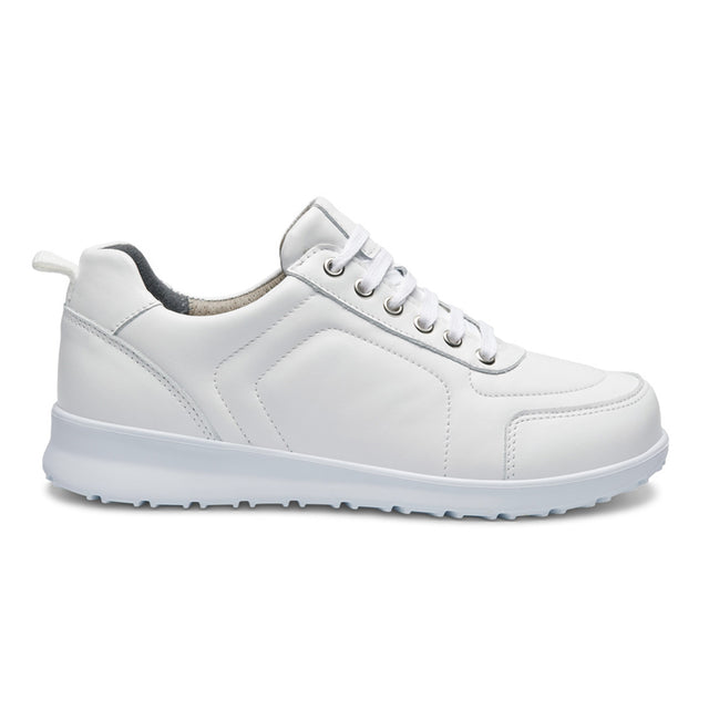 Damskor med snörning, Vit, New Feet