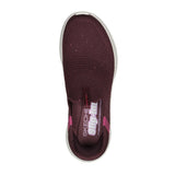 Skechers damesneaker - Bordeaux - Seniorshop