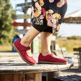 Ballerina med rem, Rød, New Feet