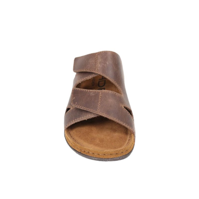 Rohde herreslipper i læder - Brun - Seniorshop