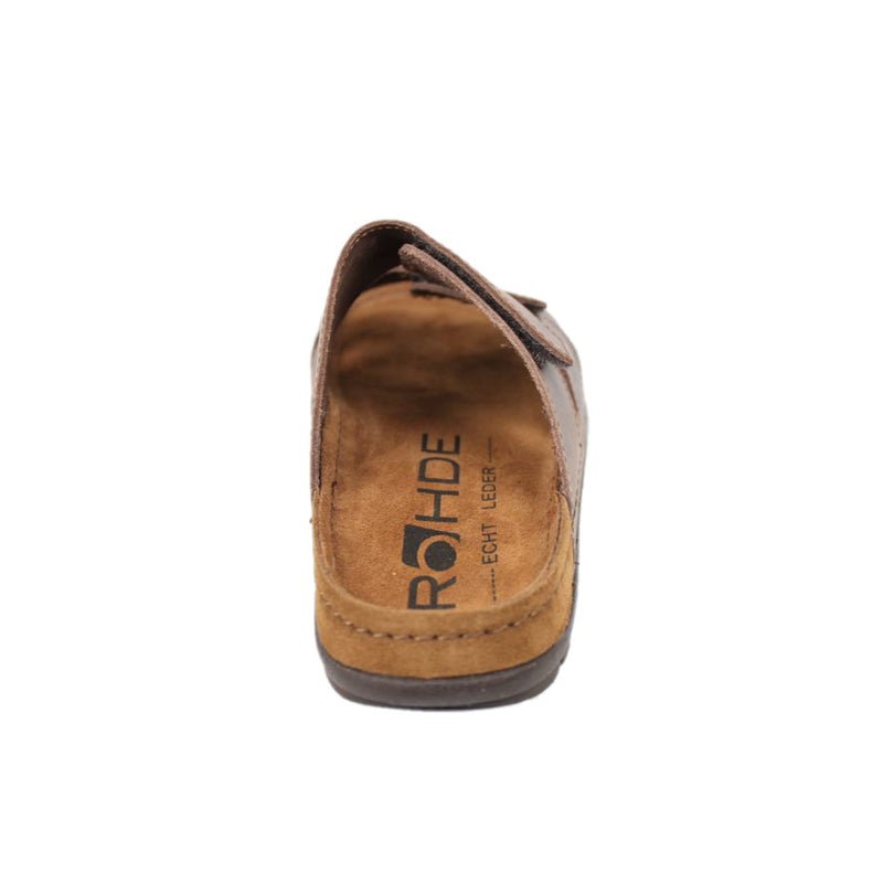 Rohde herreslipper i læder - Brun - Seniorshop
