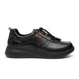 Damesko med letluk, Sort, New Feet - Seniorshop
