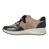 Sportig sneaker, Beige/Svart, Fidelio